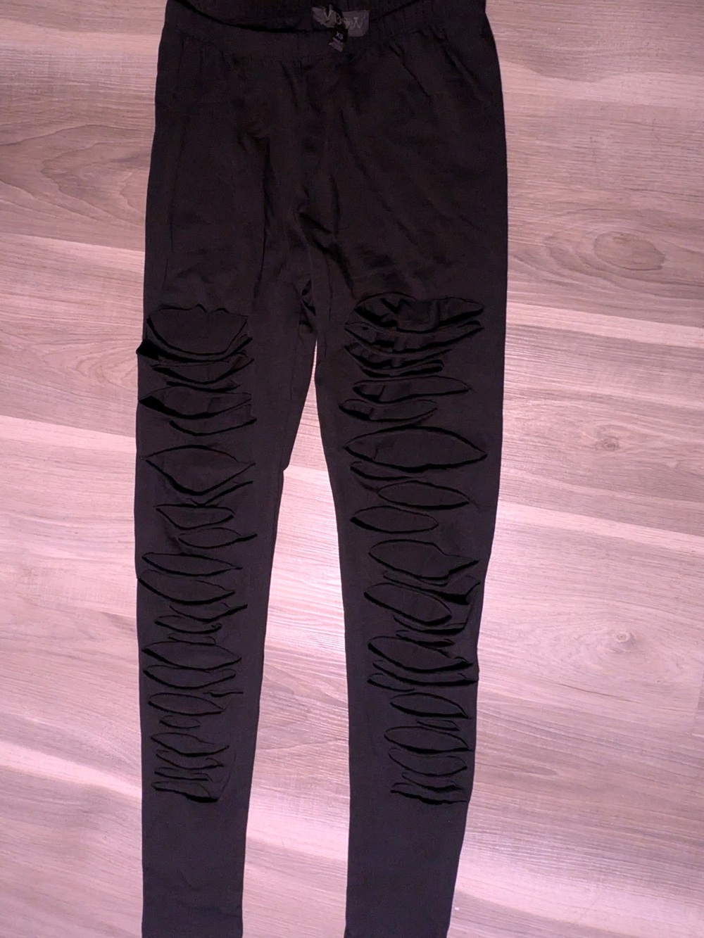 Dolls Kill Black cut-out Leggings • NWT~ XSMALL